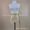 وشاح مثلث وحيد اللون، وشاح مثلث، منديل من خيط، منديل الصيف الخارجي Specification image